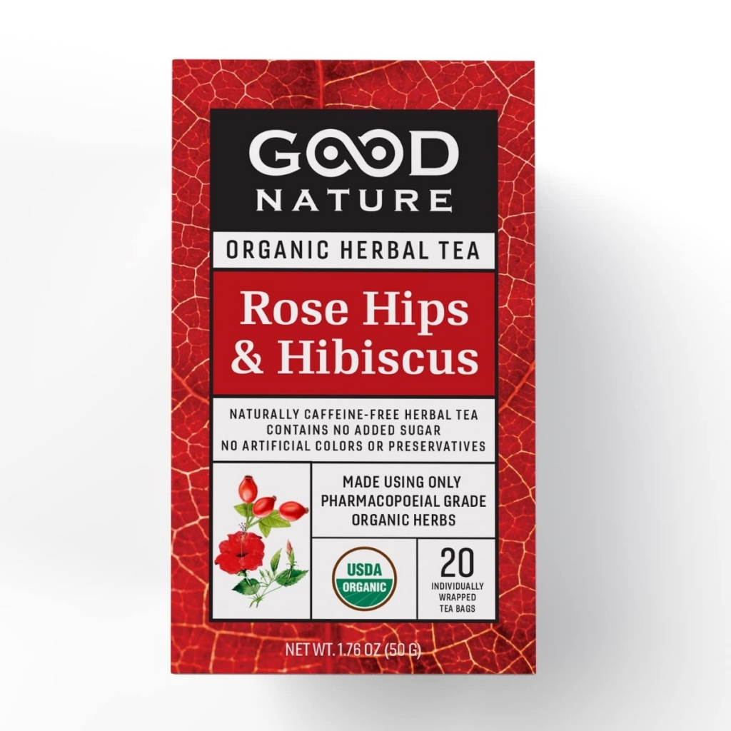 Hibiscus Rosehips Herbal Tea - 1.76 oz