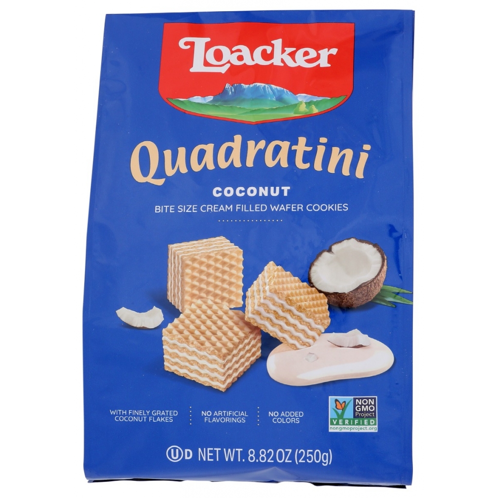 Coconut Qudrtni Wafers - 250g