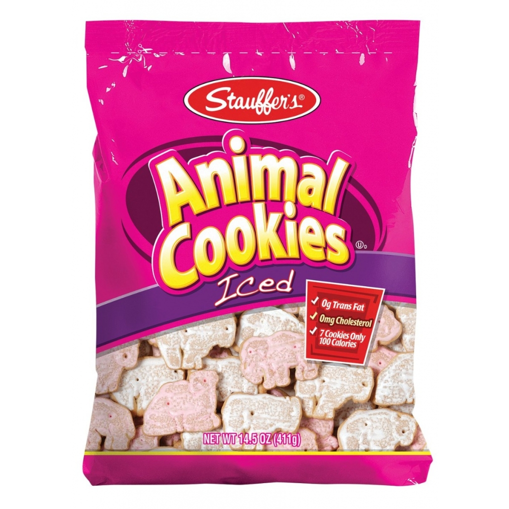 Iced Animal Cookies - Nostalgic Treat