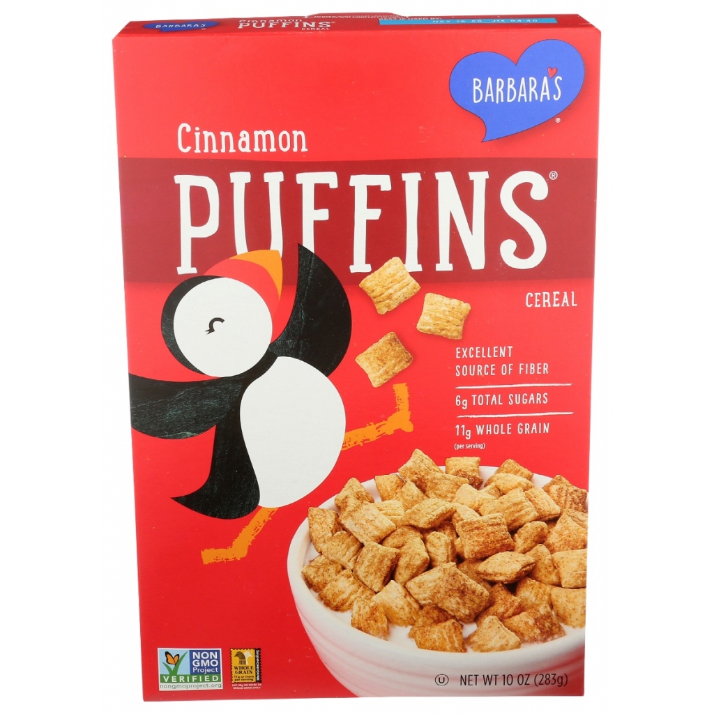 Cinnamon Puffins Cereal