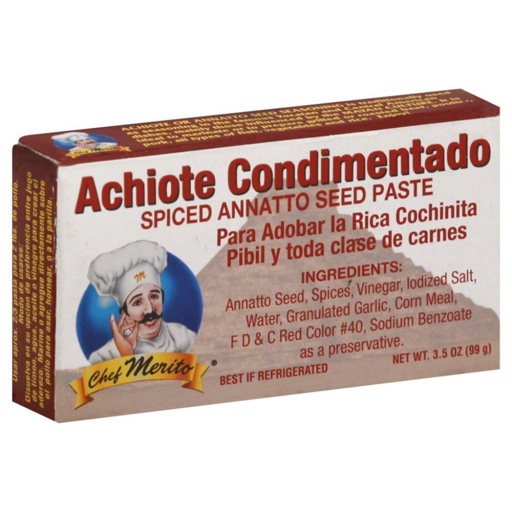 Chef Merito Achiote Paste, 3.5 oz