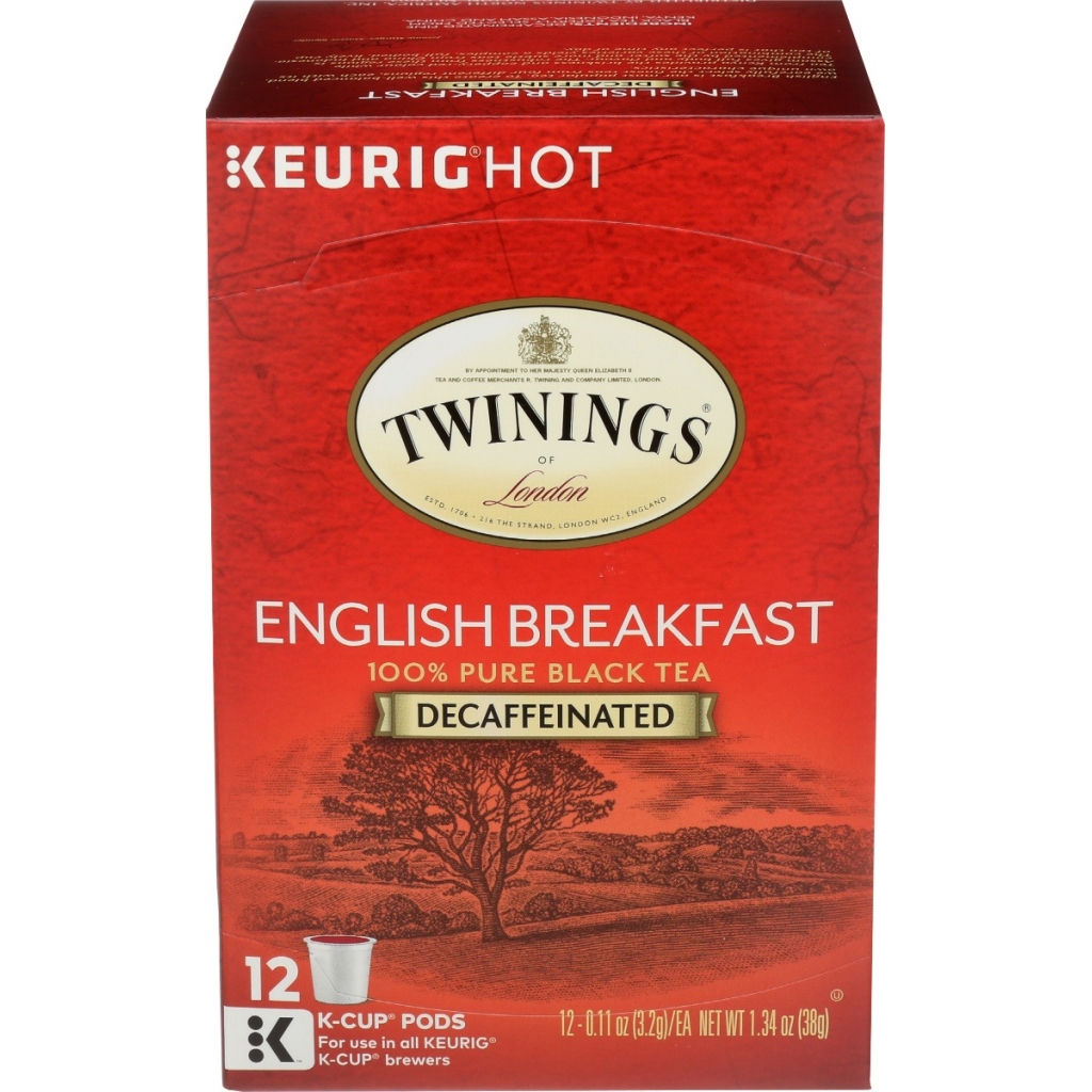 Decaffeinated English Breakfast K-Cups, 12 Count