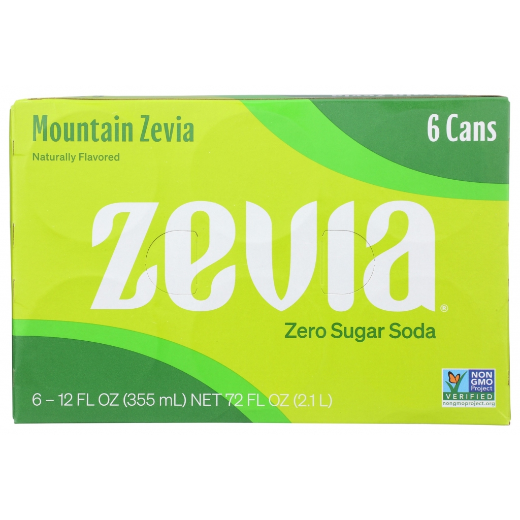 Mountain Zevia Citrus Soda 6-Pack