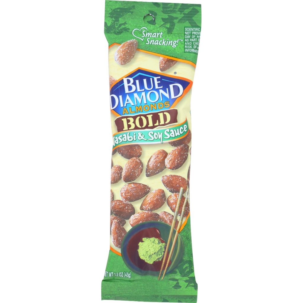 Wasabi & Soy Sauce Almond Bold - Flavorful Snack