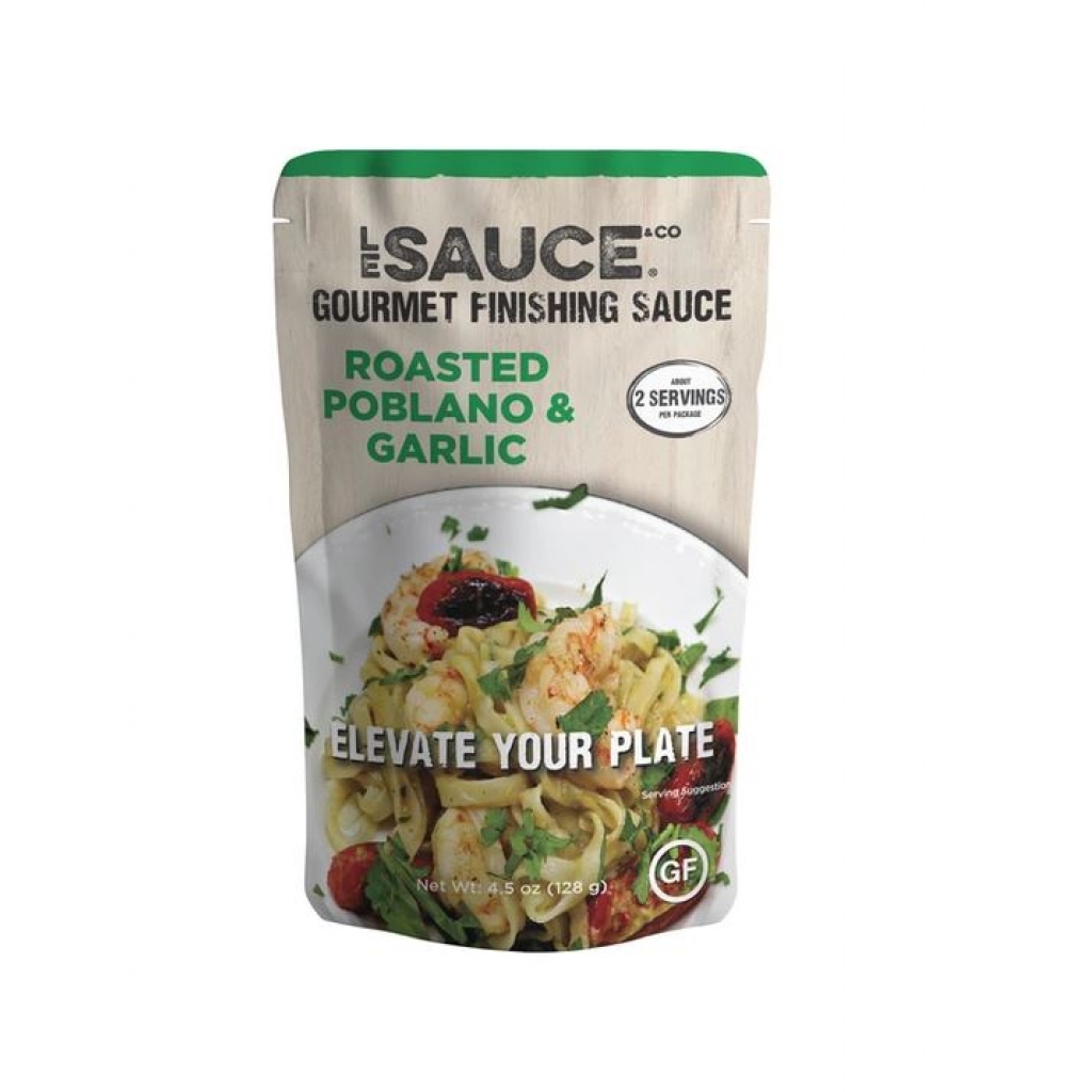 Roasted Poblano and Garlic Sauce, 4.5 oz