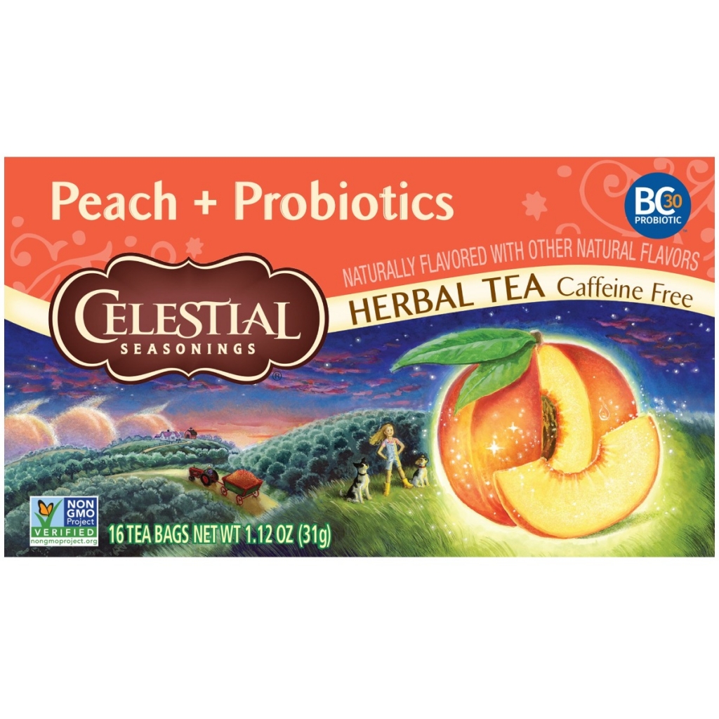 Tea Country Peach with Probiotics