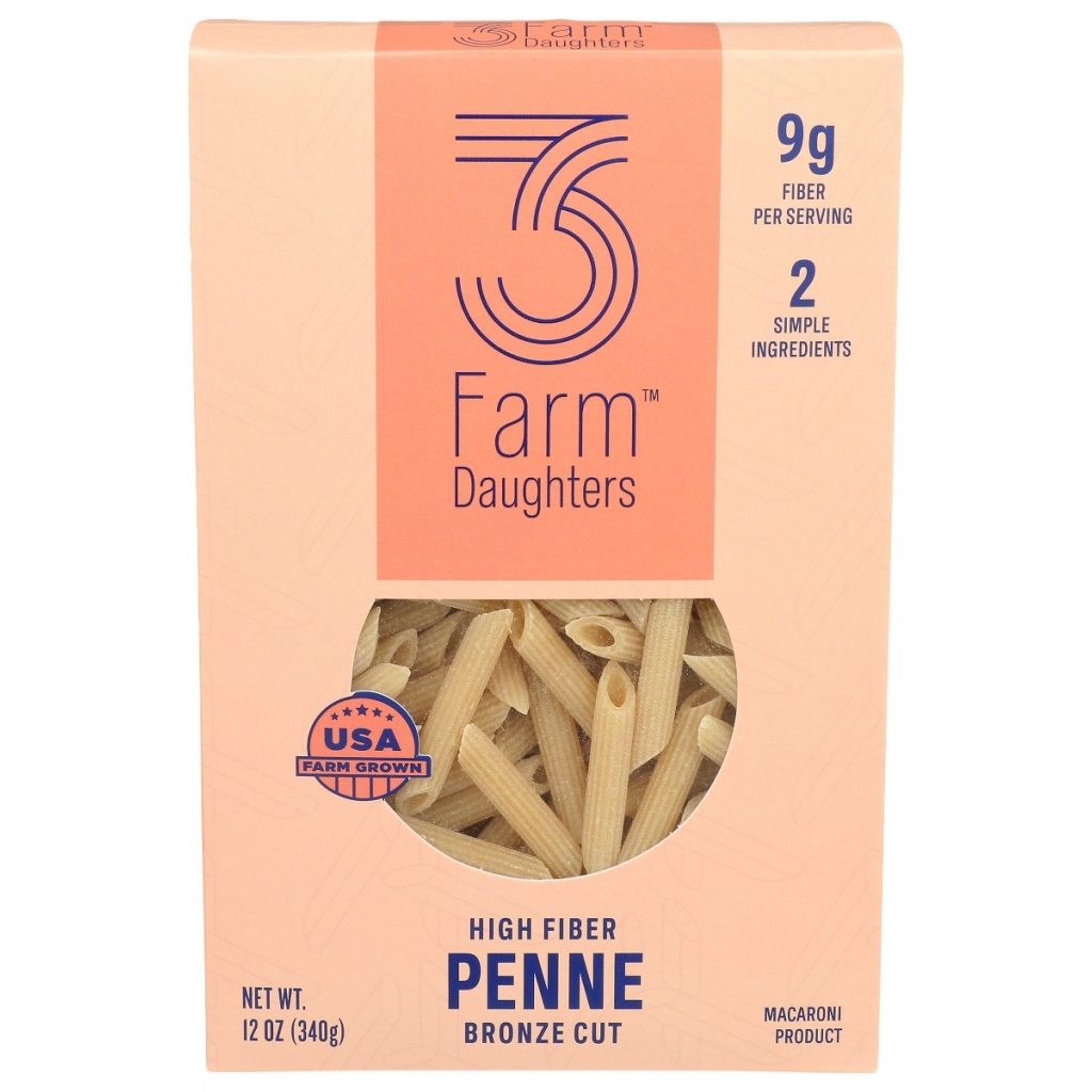 Nutritious Penne Pasta, Organic Ingredients