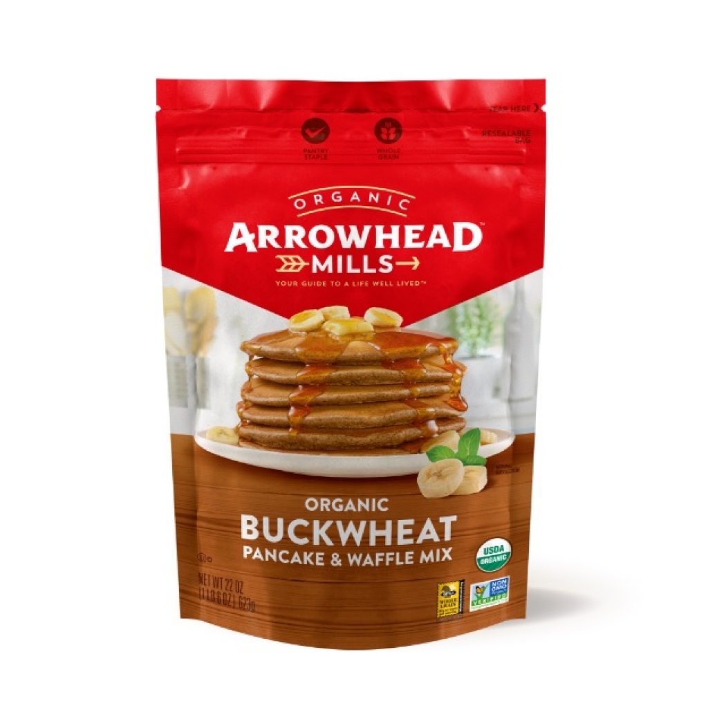 Arrowhead Mills Organic Buckwheat Pancake & Waffle Mix, 22 oz