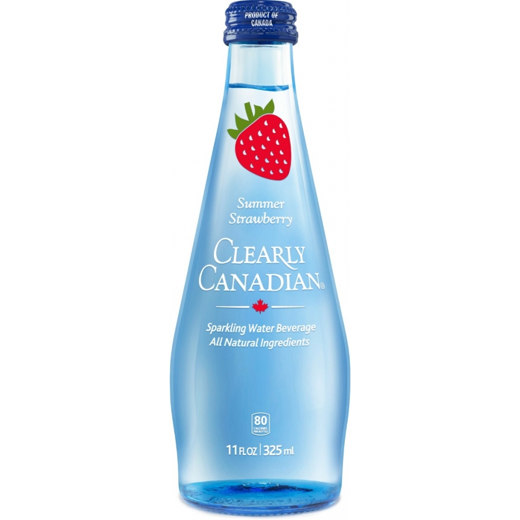 Summer Strawberry Sparkling Water