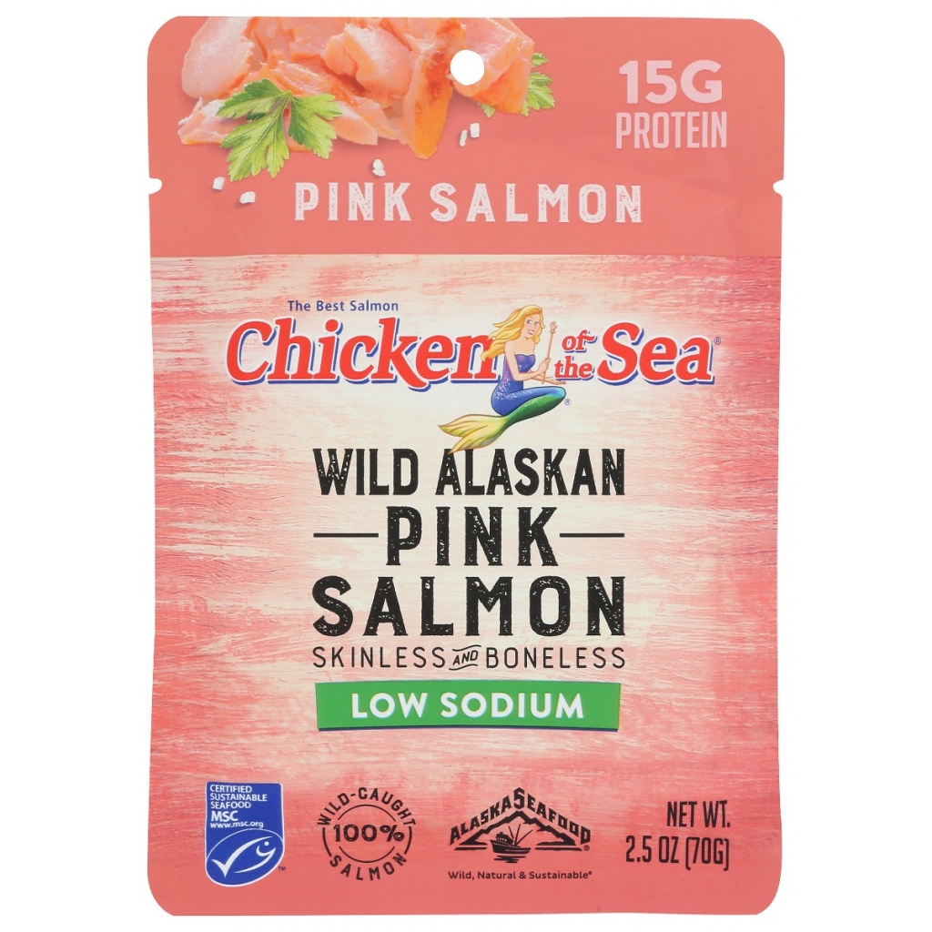 Low Sodium Wild Alaskan Pink Salmon