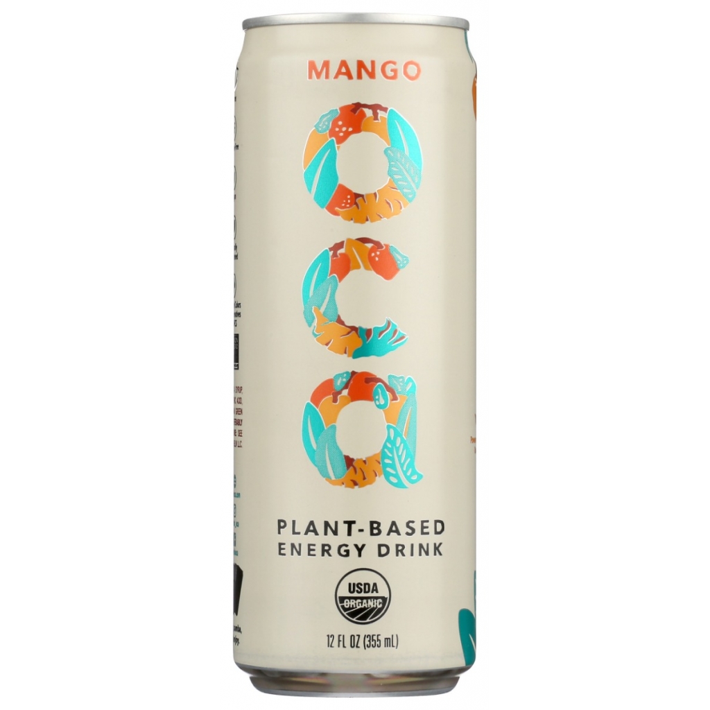 Mango Plant-Based Energy Drink