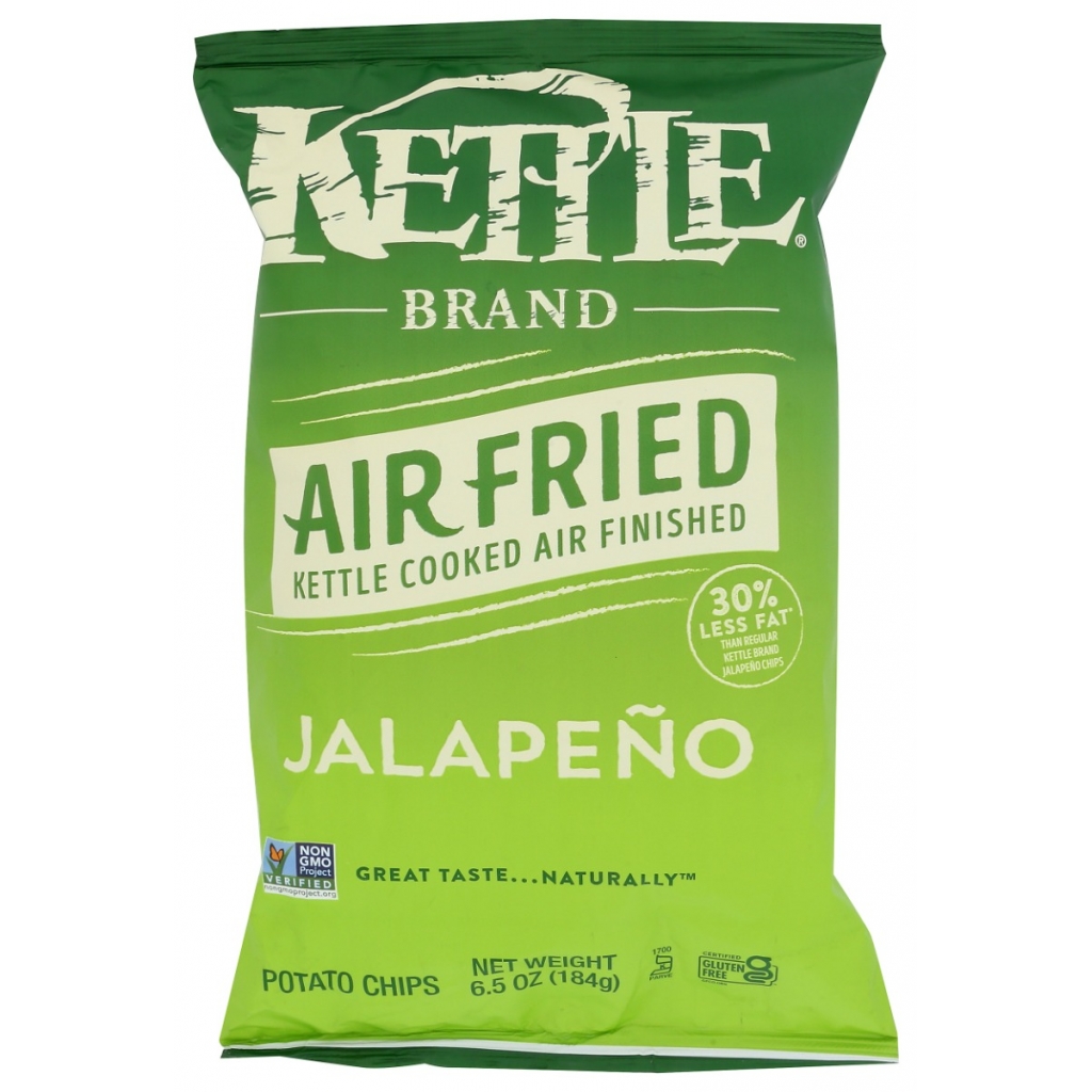 Air Fried Jalapeño Kettle Chips - 6.5 oz