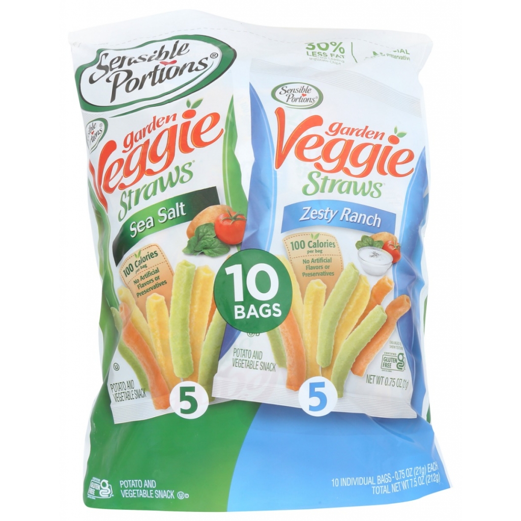 Airy Veggie Straws Snack, 7.5 OZ