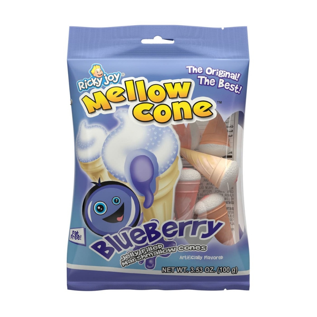 Mellow Cone Blueberry Treats