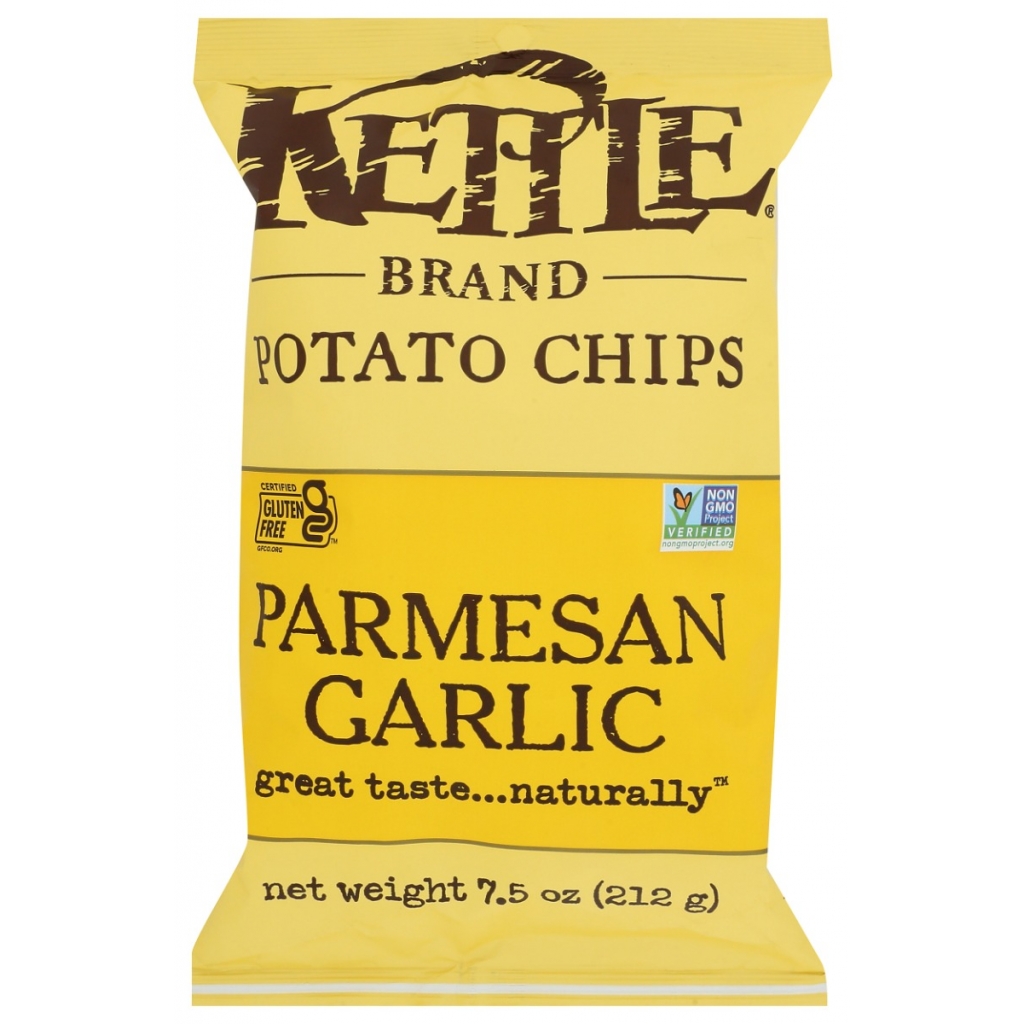 Bold Parmesan Garlic Potato Chips - 7.5 oz