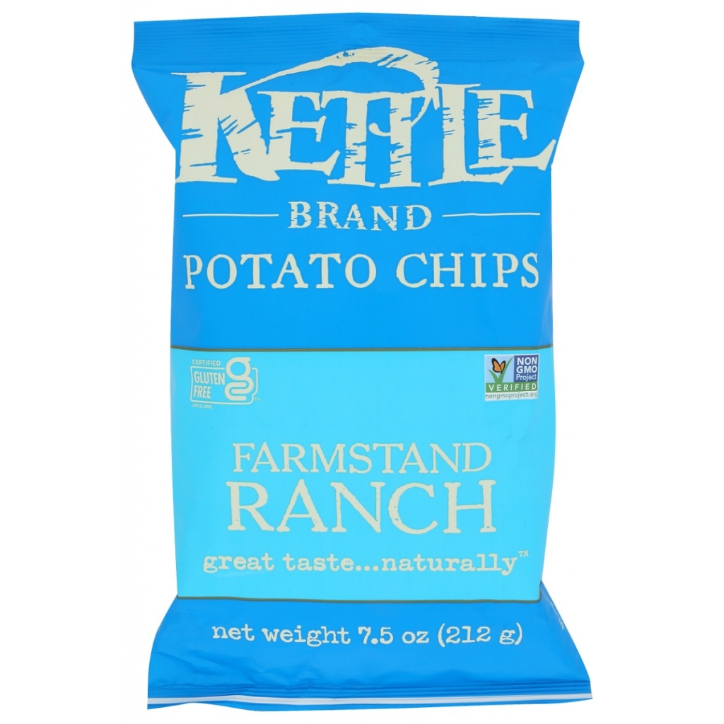 Kettle Brand® Farmstand Ranch Potato Chips - 7.5 oz