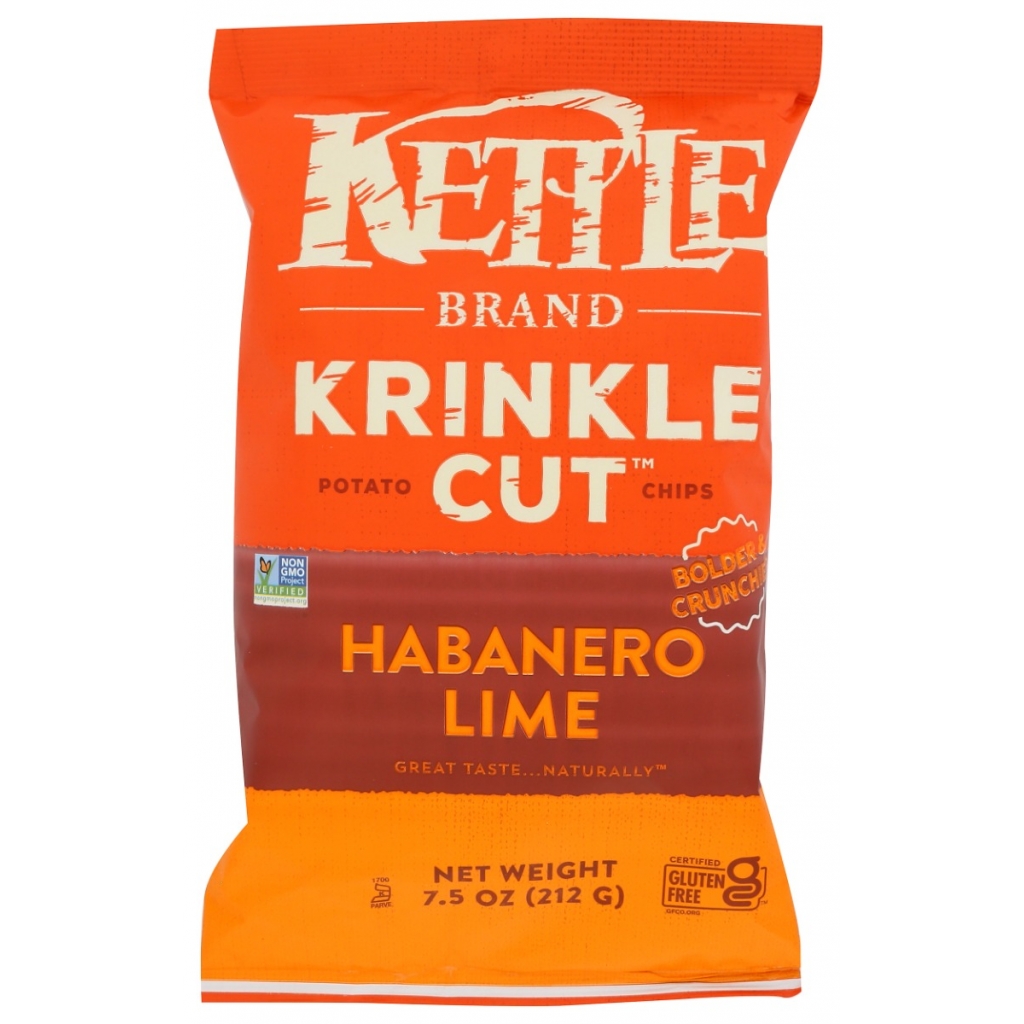 Krinkle Cut Habanero Lime Chips