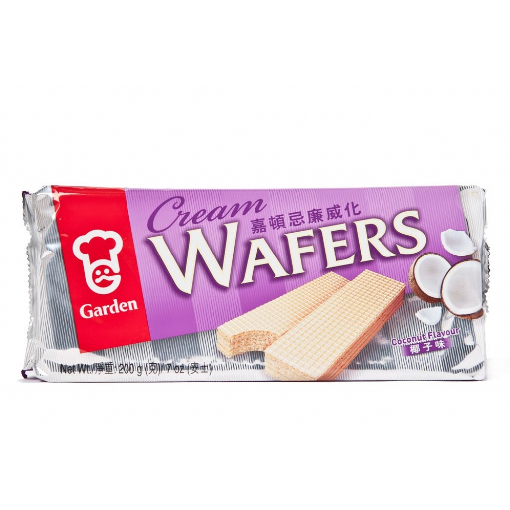 Coconut Cream Wafers - Crispy Indulgence