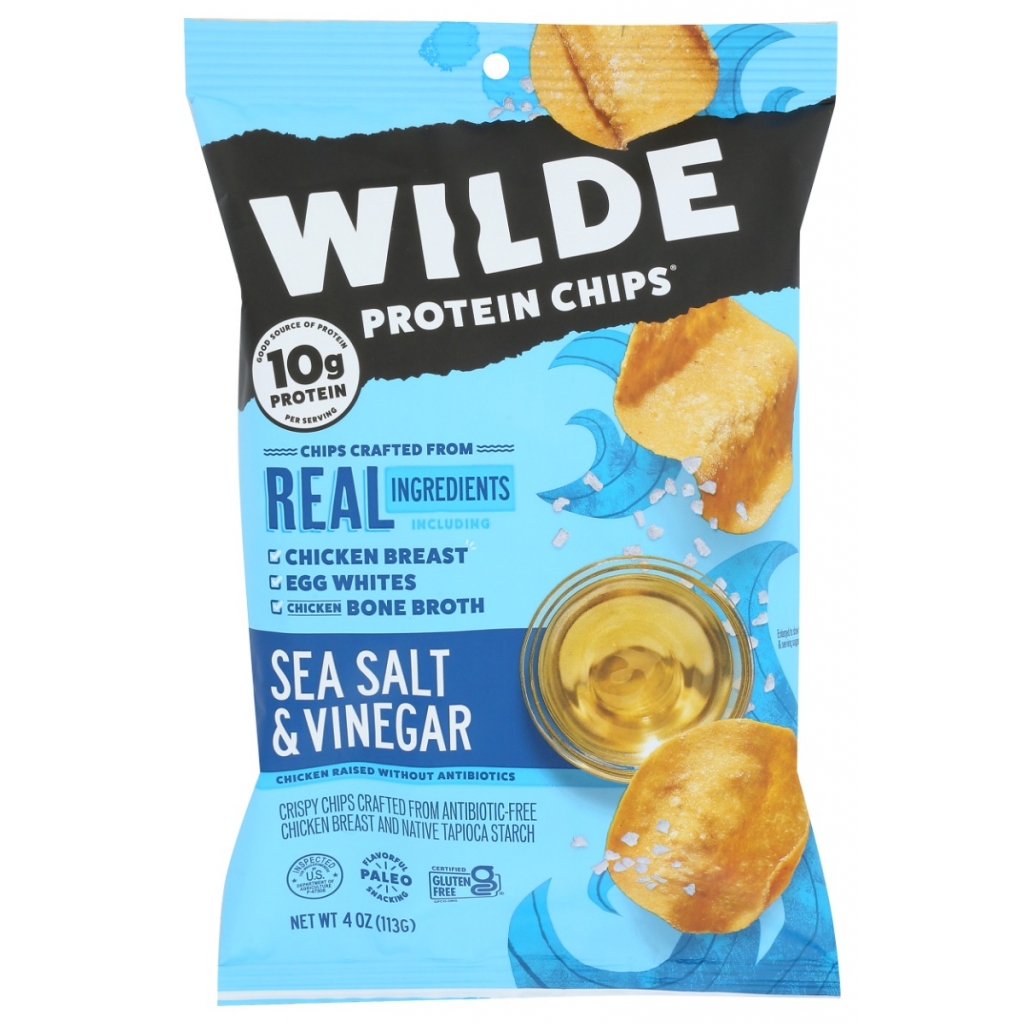 Sea Salt and Vinegar Wilde Chips - 4 oz