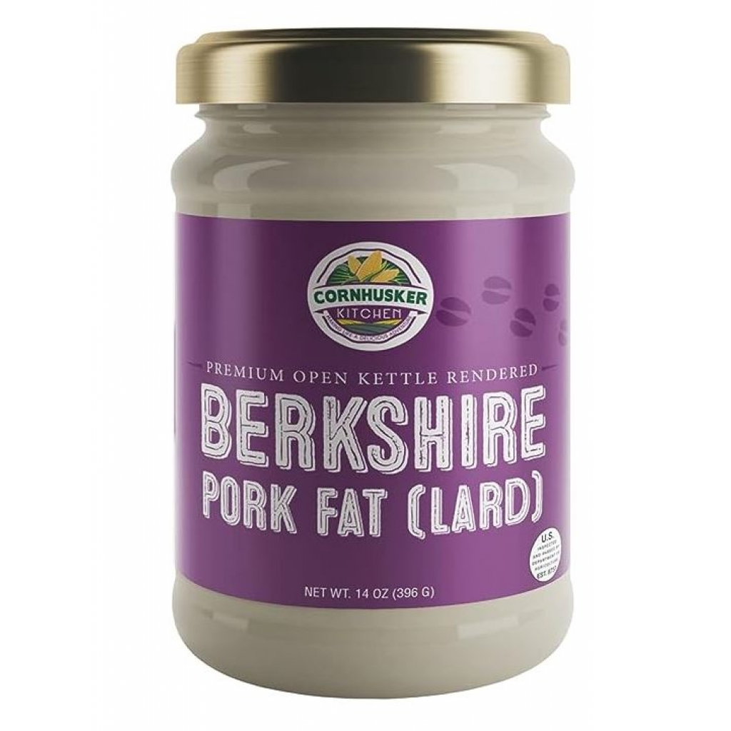 Berkshire Premium Pork Lard, 14 oz - Versatile Cooking Fat