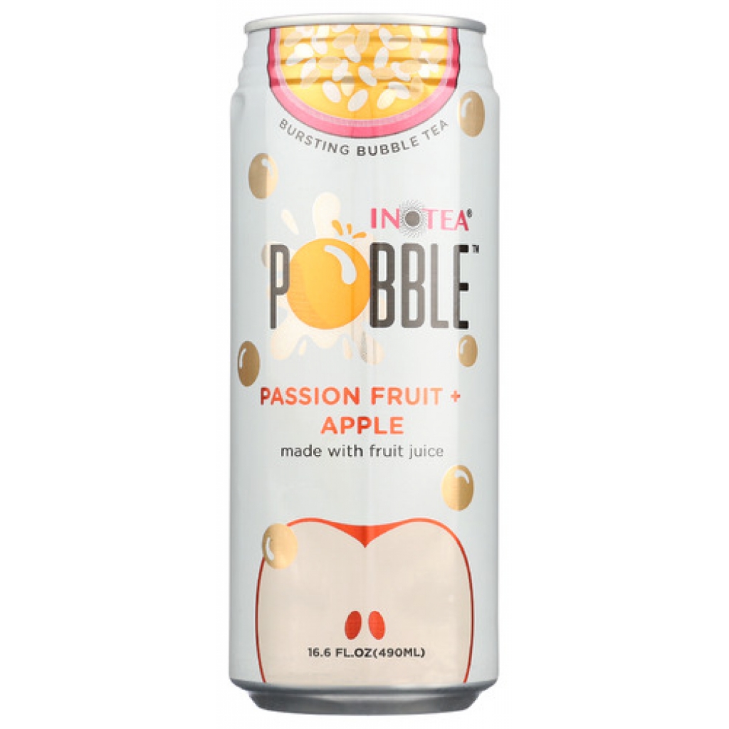 Pobble Passion Fruit Apple Drink with Popping Bubbles