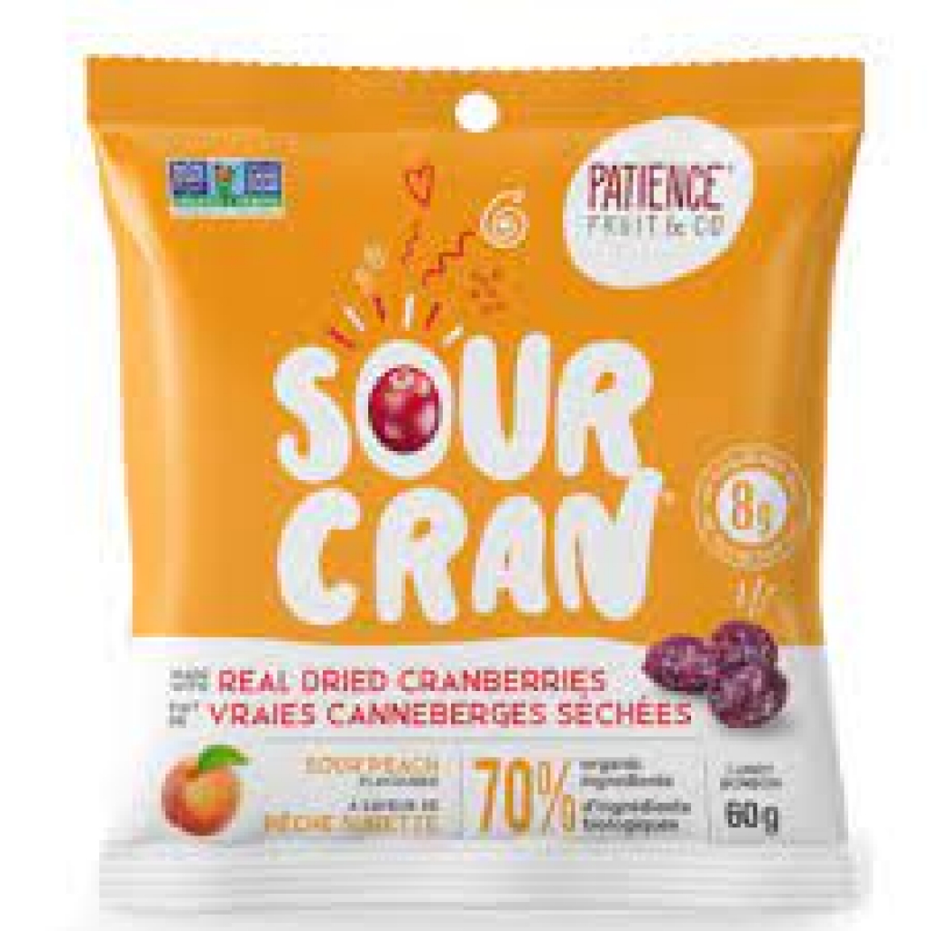 Sour Cranberry Peach Snack - 2.12 oz