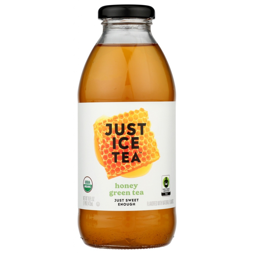 Just Ice Tea Honey Green Tea, 16 fl oz