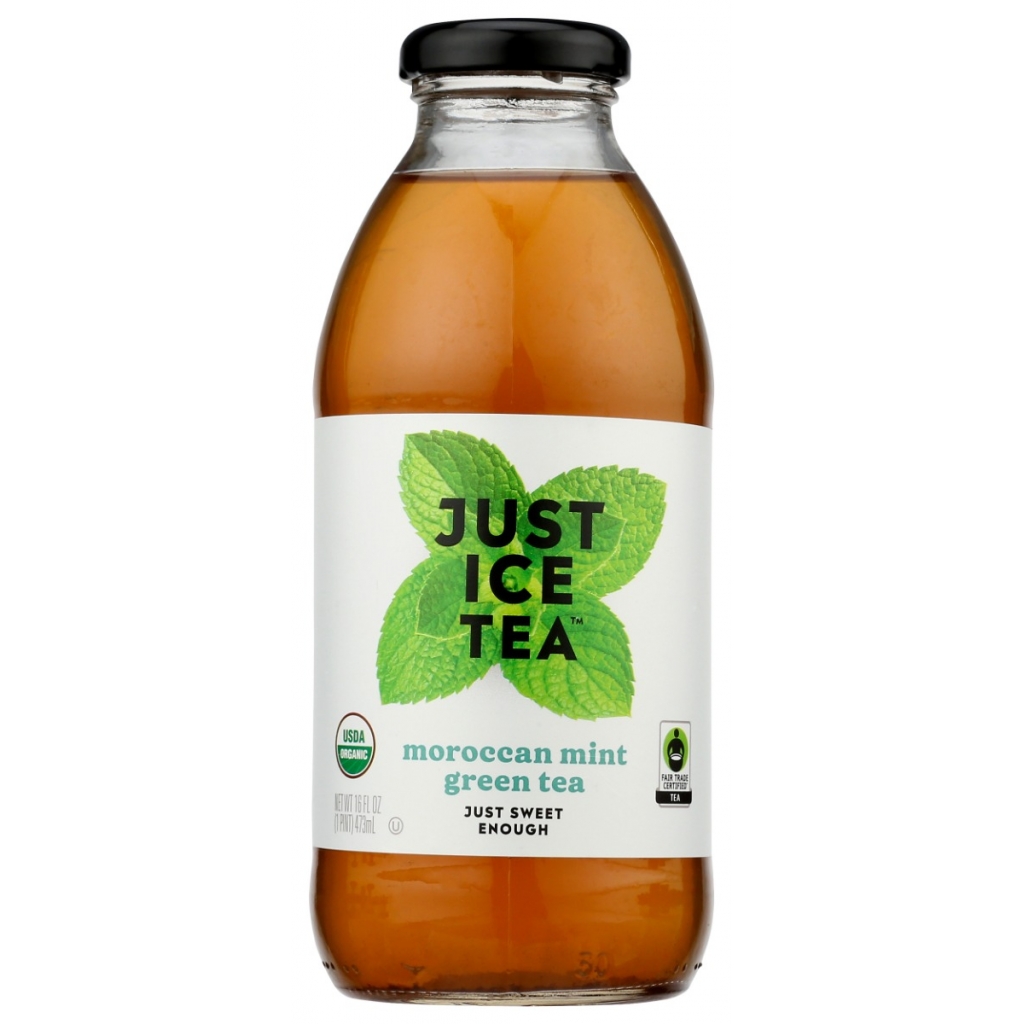 Just Ice Tea Moroccan Mint Green Tea, 16 fl oz