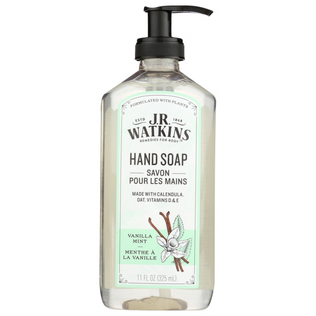 Vanilla Mint Hand Soap Gel, 11 fl oz