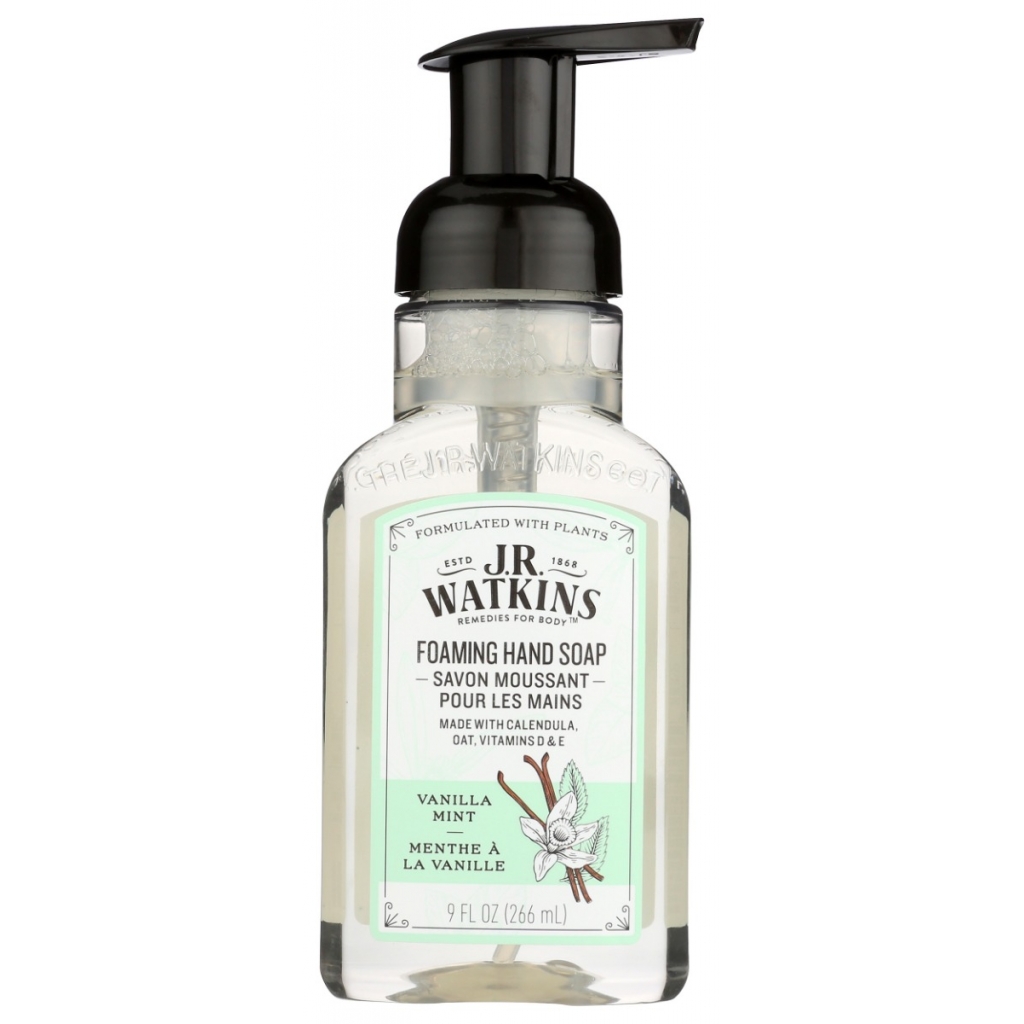 Vanilla Mint Foaming Hand Soap - Nourishing Clean, 9 fl oz