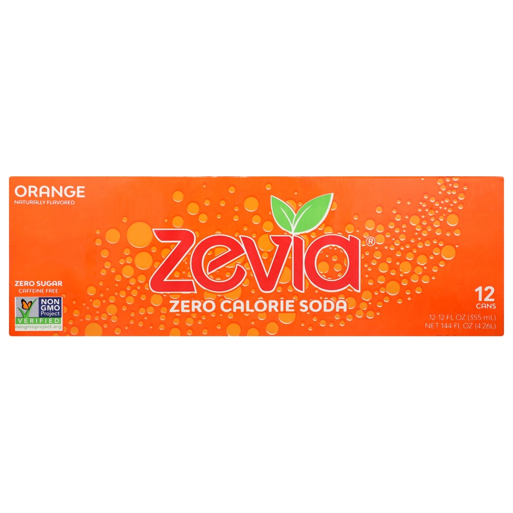 Zero Calorie Orange Soda - 144 fl oz