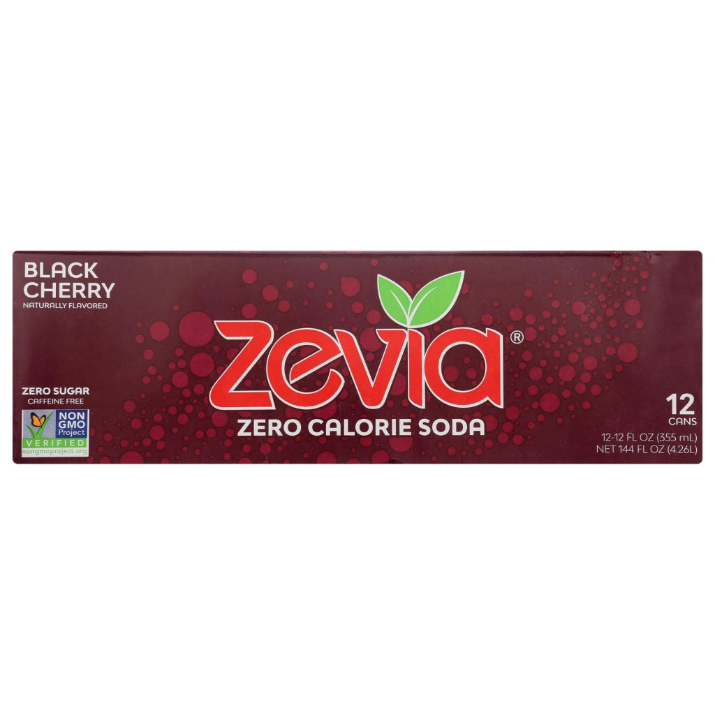 Zero Calorie Black Cherry Soda - 144 fl oz