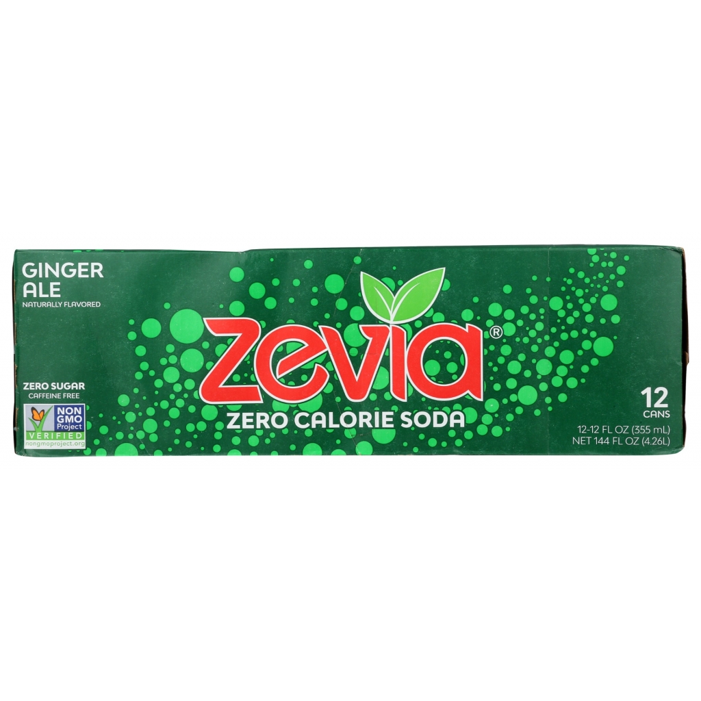 Zero Calorie Ginger Ale Soda