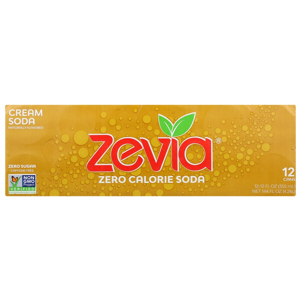 Zero Calorie Cream Soda – A Guilt-Free Indulgence