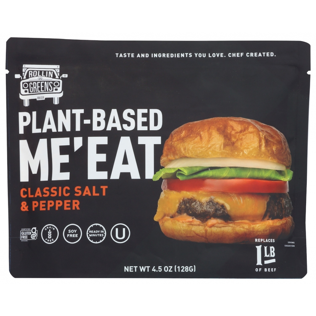 Classic Plant-Based Salt & Pepper Meat, 4.5 oz