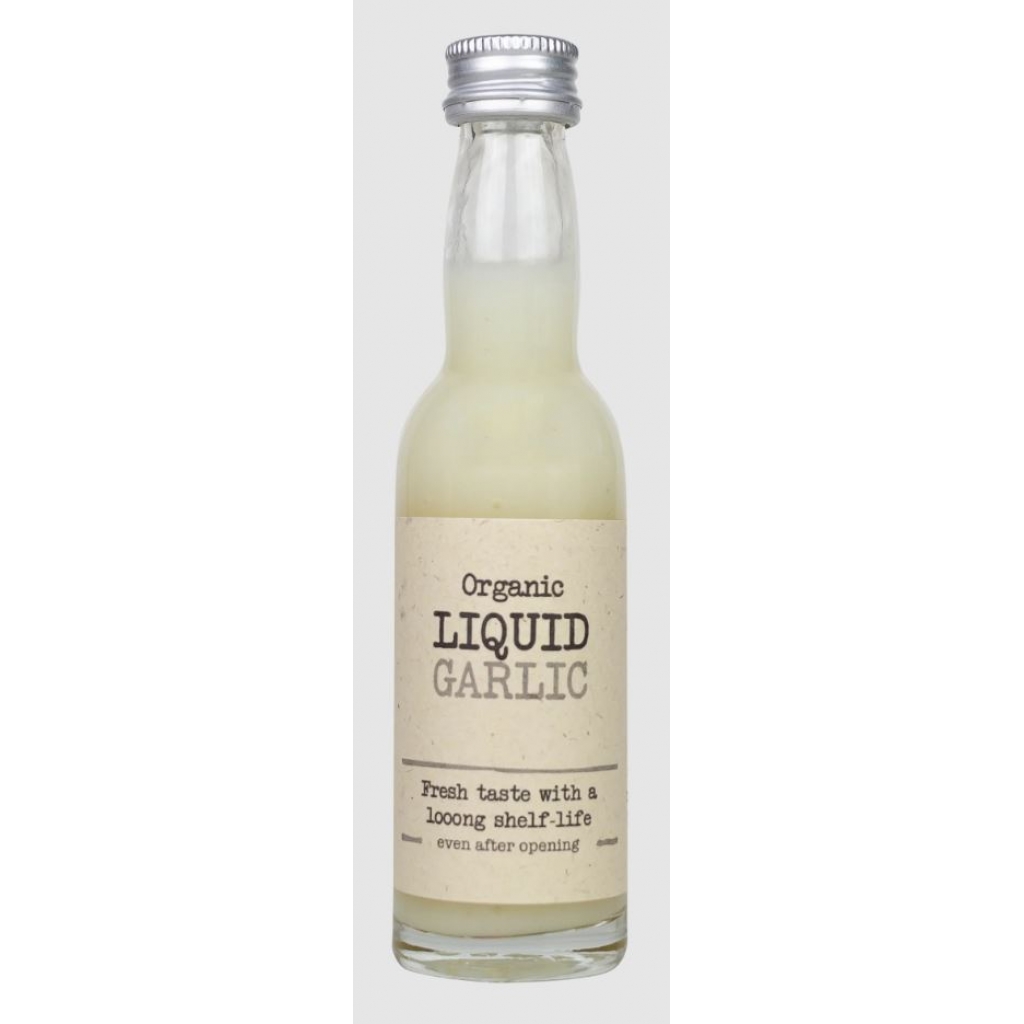 Convenient Organic Garlic Liquid Herbs - 1.35 fl oz