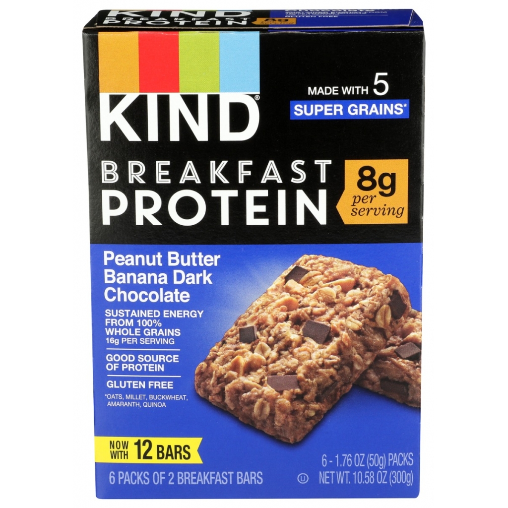 Peanut Butter, Banana & Dark Chocolate Energy Bar - 10.58 oz