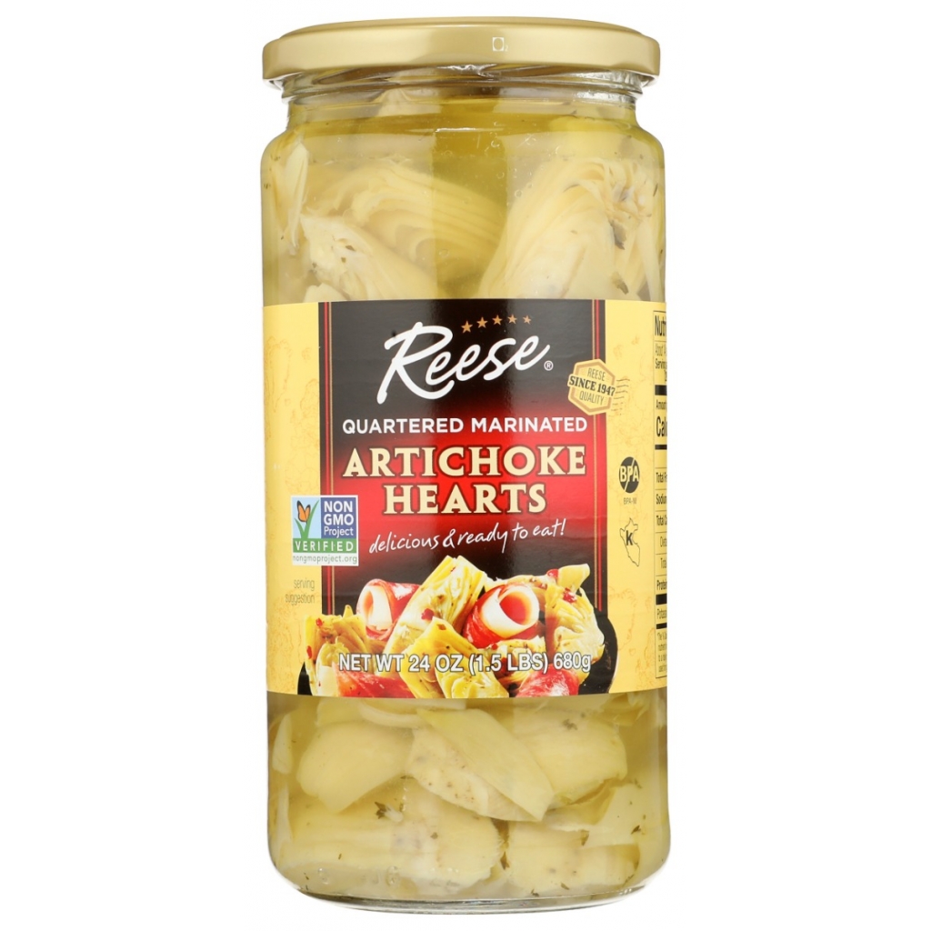 Savory Marinated Artichoke Hearts, 24 oz