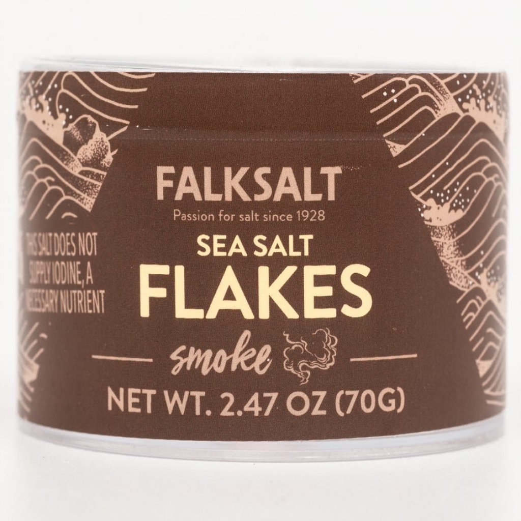 Smoked Sea Salt Flakes, 2.47 oz