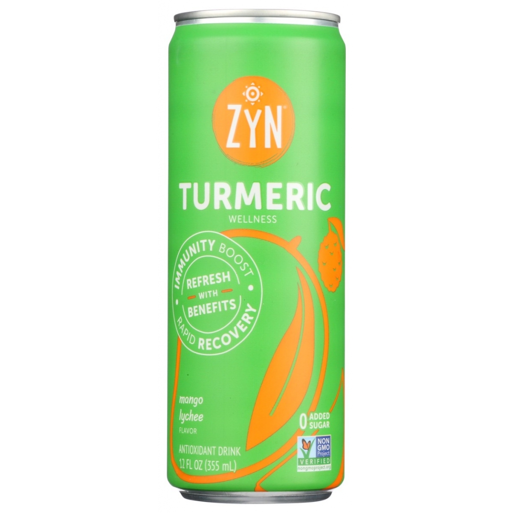 ZYN Turmeric Wellness Drink - Mango Lychee