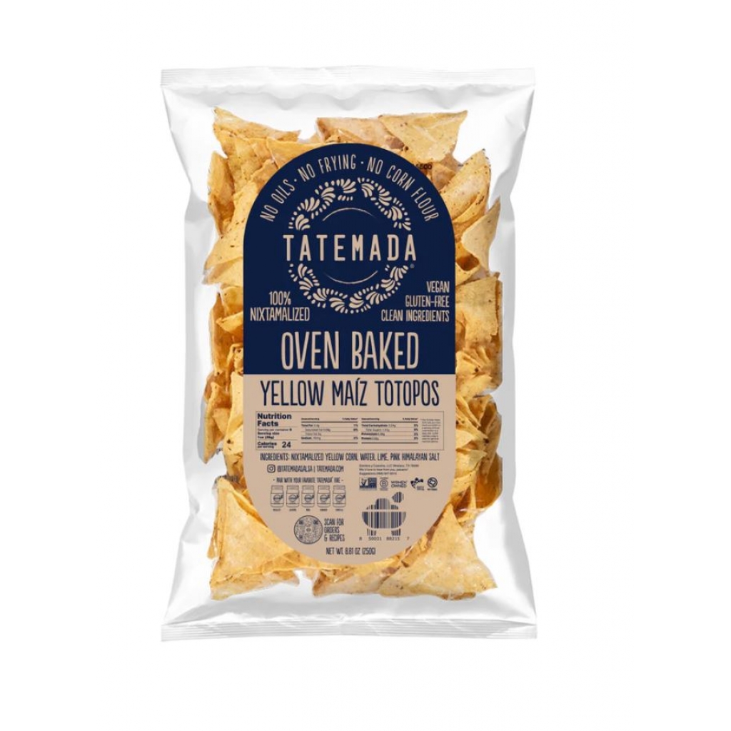 Oven-Baked Yellow Maiz Tortilla Chips - 250g