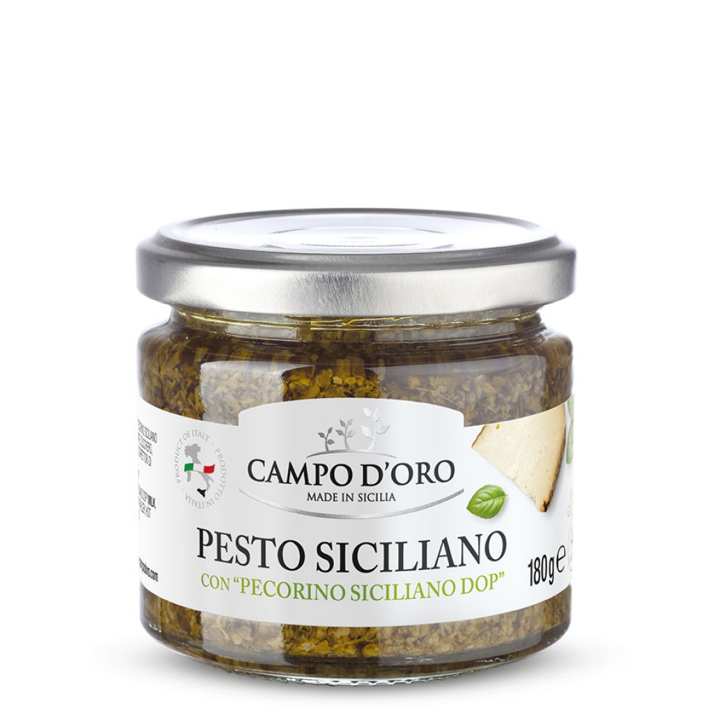 Sicilian Pesto Sauce - Flavors of Sicily in a Jar