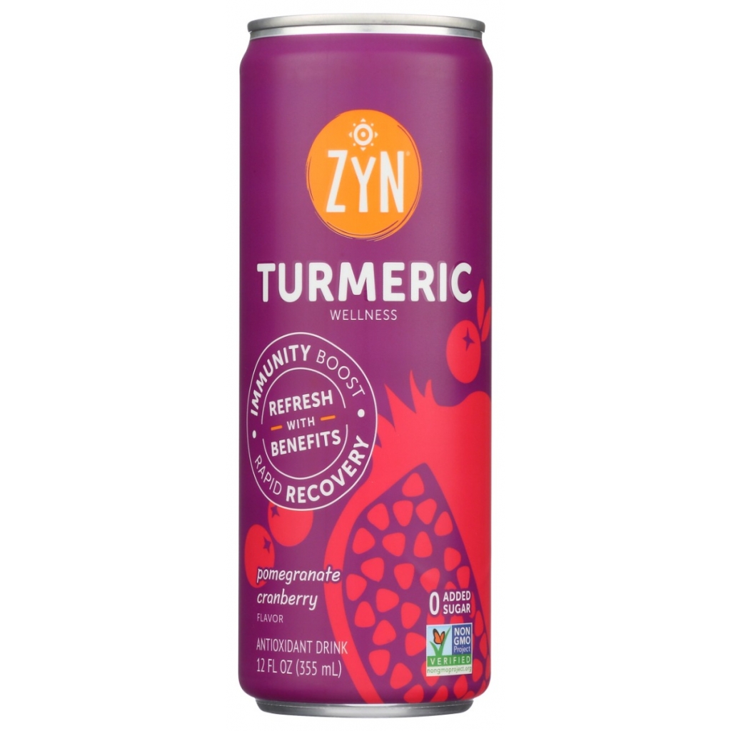 Turmeric Wellness Drink with Pomegranate Cranberry