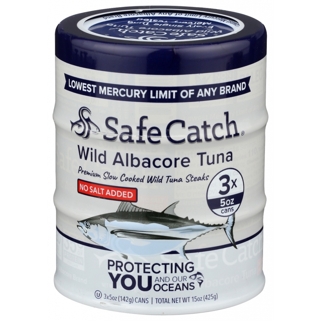 Wild Albacore Tuna - Lowest Mercury Level