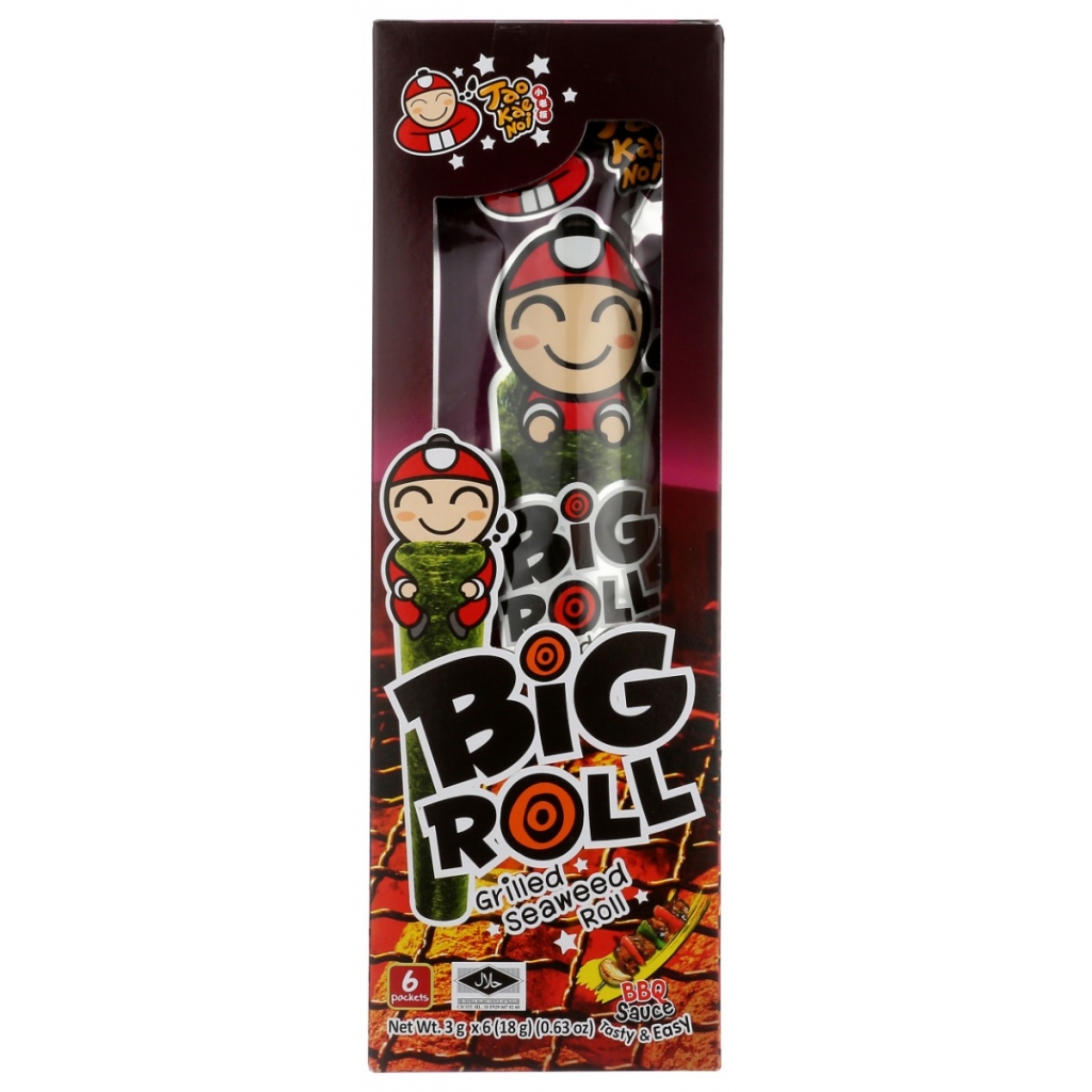 Seaweed Big Roll Snack – Grilled BBQ