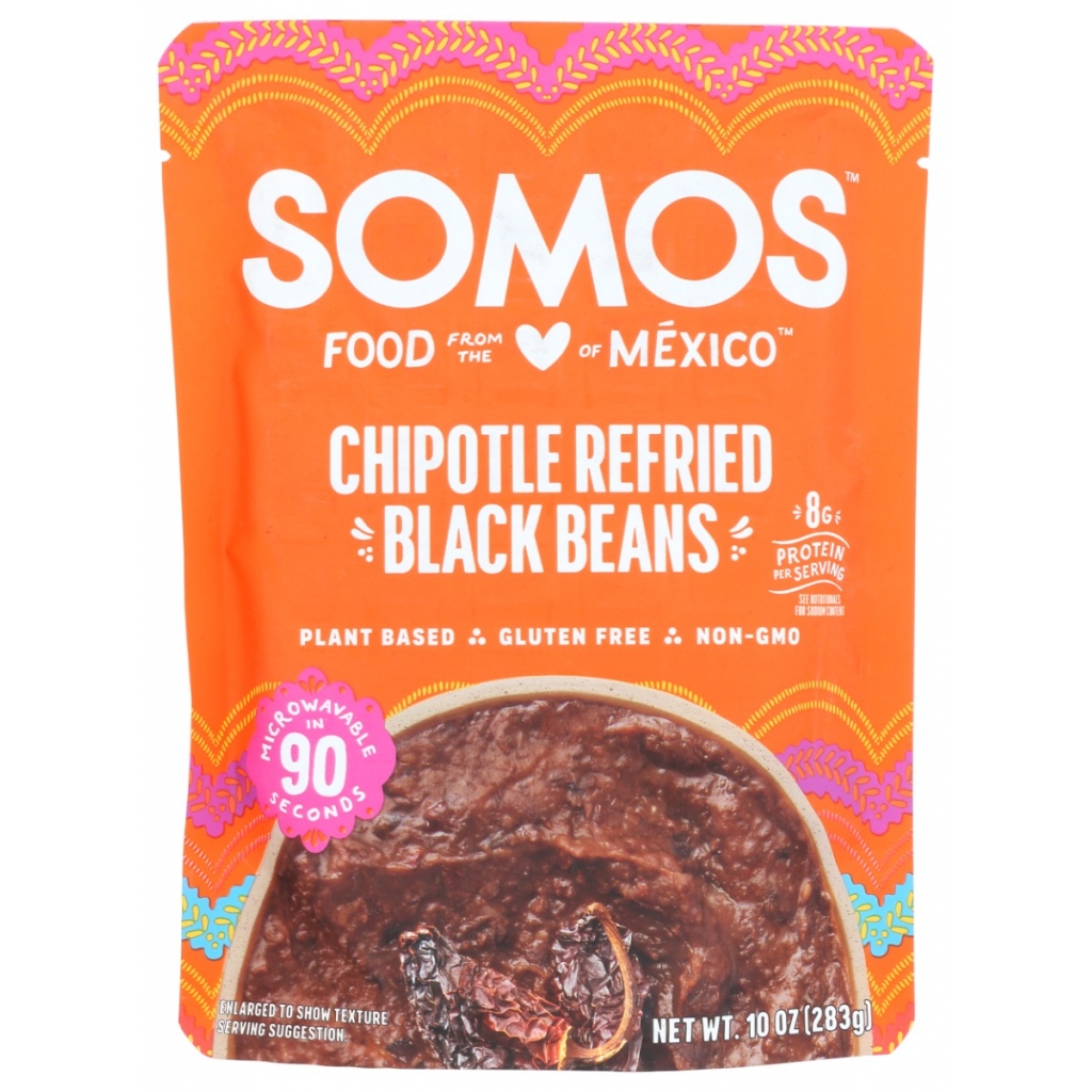 Chipotle Refried Black Beans