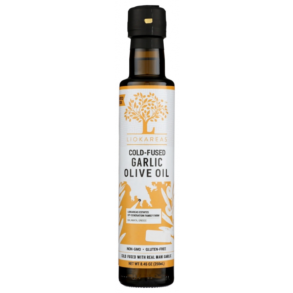 Cold-Pressed Garlic Olive Oil - 250 ml