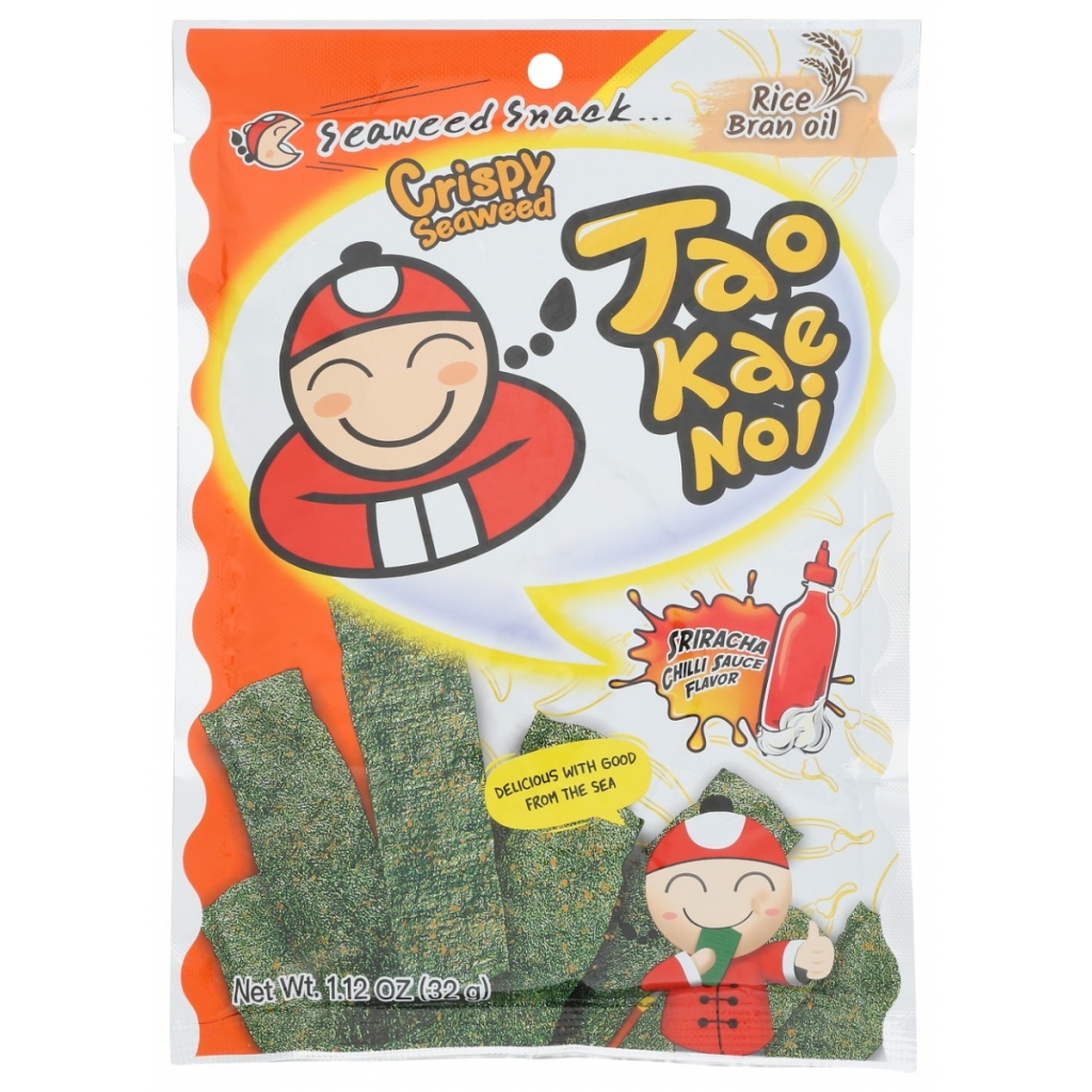 Sriracha Crispy Seaweed Snack - 1.21 oz Spicy Crunch