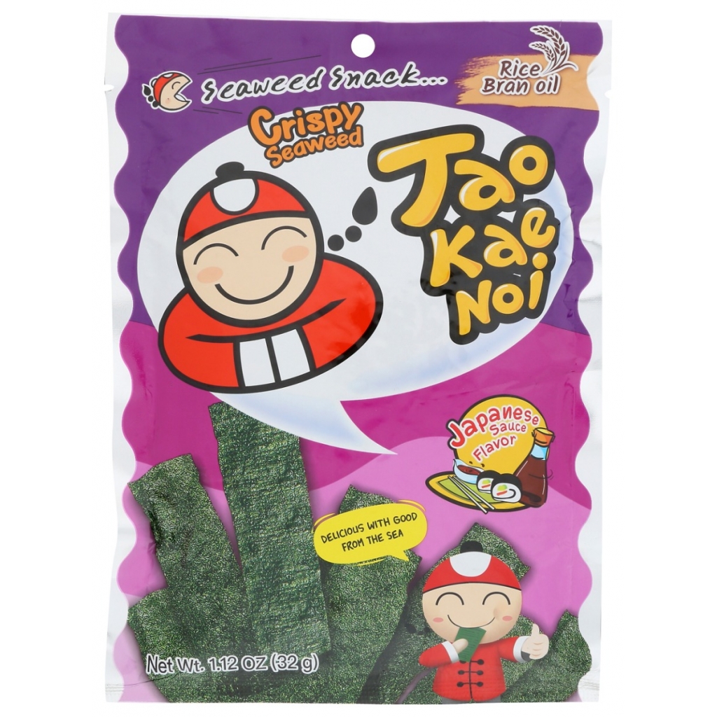 Crispy Seaweed Snack - Japanese Sauce Flavored, 1.21 oz