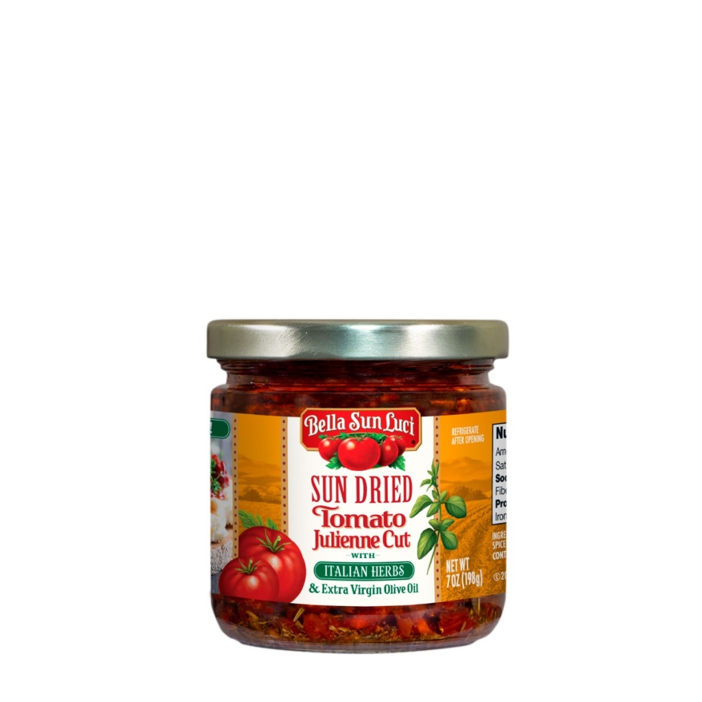 Julienne Sun Dried Tomatoes in Olive Oil - 7 oz